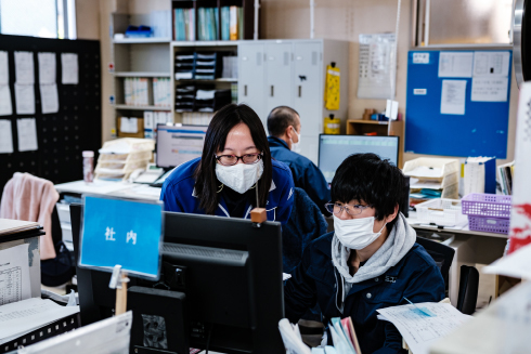 困ったときにどの部署とも協力し合える