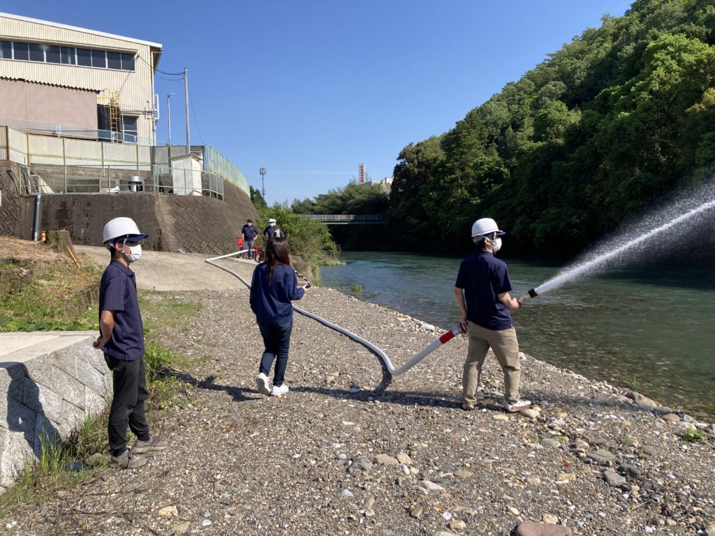 ミズタニ消防隊　出動です？